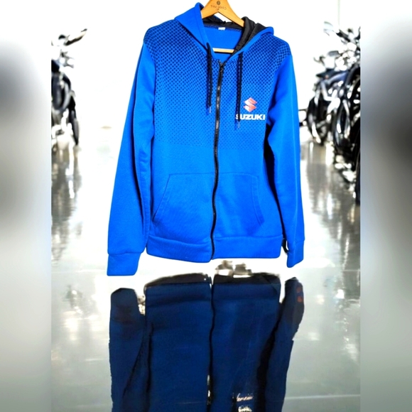 Suzuki Other - Suzuki Motorcycle sz L Blue Hoodie